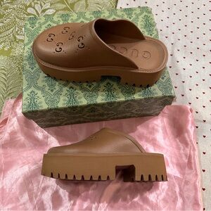 Gucci Brown Wonen's Slippers